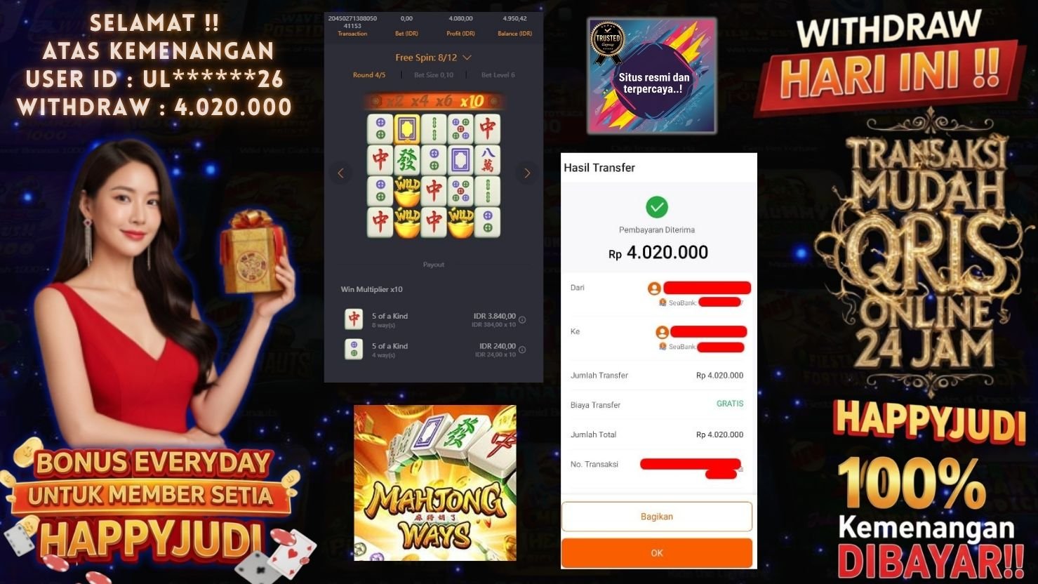 HAPPYJUDI JACKPOT SLOT MAHJONG WAYS